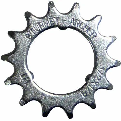 Steckkranz 14 Zähne, 1/2"x1/8" flach, SunRace, HSL852